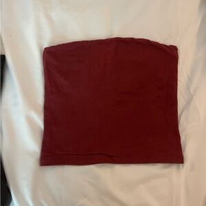 Brandy Melville Deep Red Tube Top